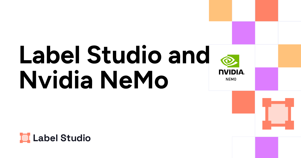 Automatic speech recognition with Nvidia NeMo | Label Studio